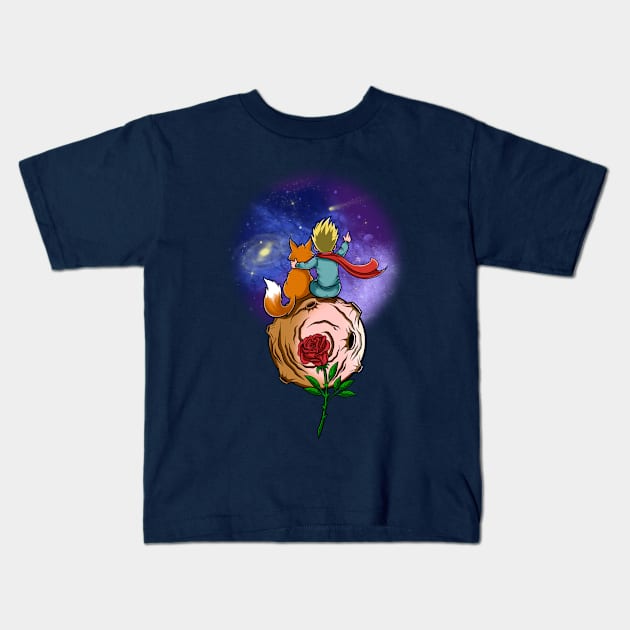 Little prince Kids T-Shirt by BlackVikThor